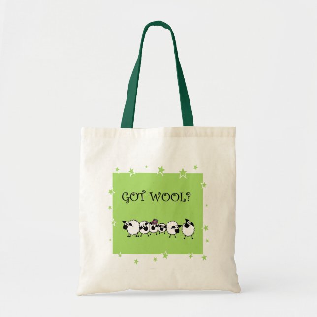 GOT WOOL? Tote Bag (Front)