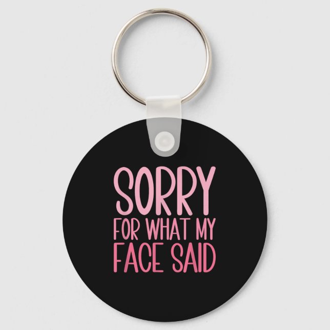Got Your Back _ Funny Skeleton Pun  Key Ring (Front)