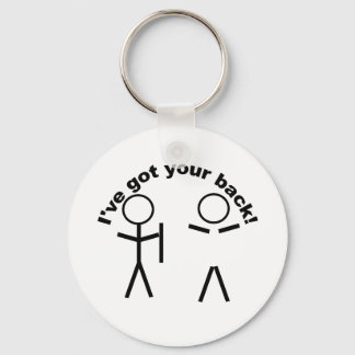 Got your back! key ring