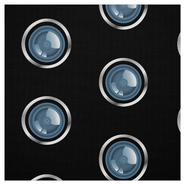 Gotcha! Camera Lens Fabric (Swatch)