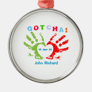 Gotcha Day - Adoption Design Metal Tree Decoration