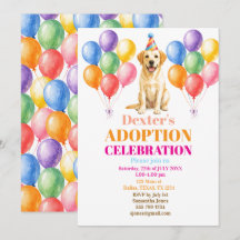 Gotcha day Adoption Party Labrador Dog Pet