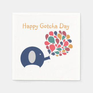 Gotcha Day Party Napkin