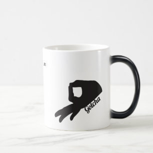 Gotcha Game Morph Mug Custom Name Option