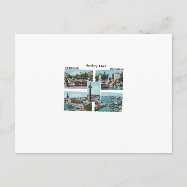 Goteborg 1965 postcard (Front)