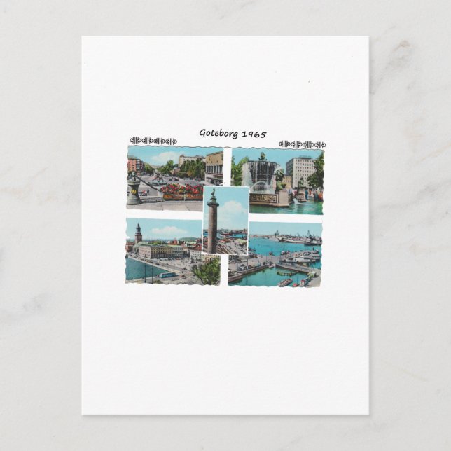 Goteborg 1965 postcard (Front)