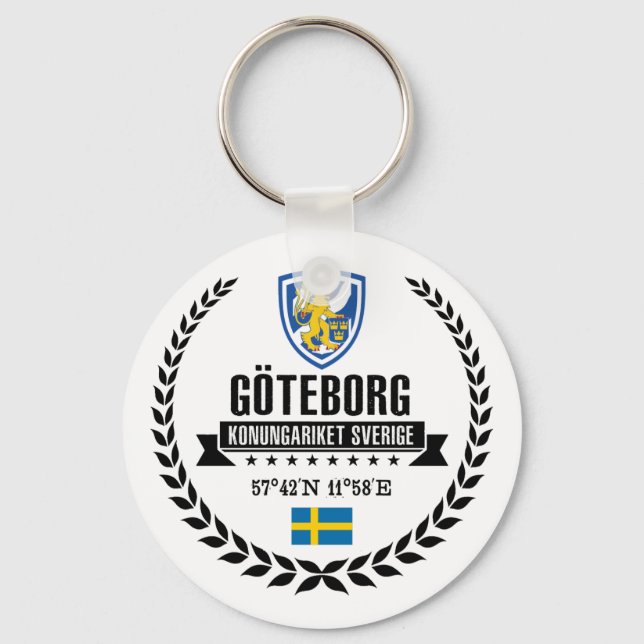 Göteborg Key Ring (Front)