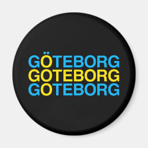 GOTEBORG Swedish Flag Magnet