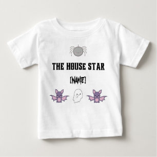 Goth baby family with bats ghost and spider baby T-Shirt