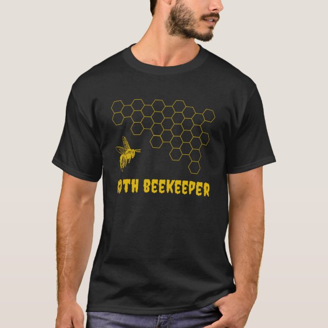 Goth Beekeeper Gothic Environmentalist Save The Be T-Shirt (Front)