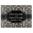 Goth Black Lace and Parchment Wedding Anniversary