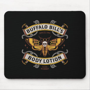 Goth Body Lotion - Deaths Head Moth - Vintage Tatt Mouse Pad