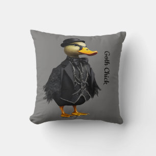Goth Chick Cushion
