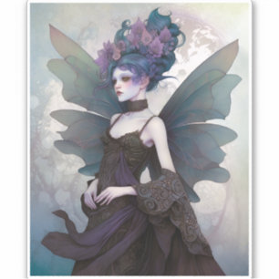 Goth Dark Fairy Girl Fantasy Art