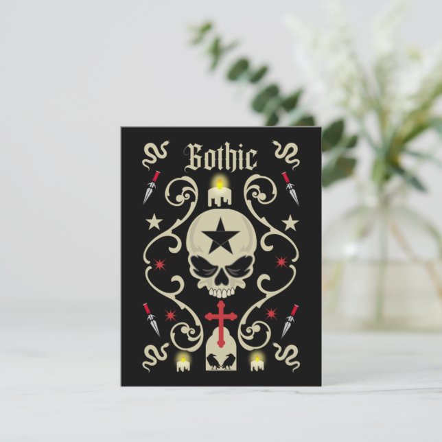 Goth Day 22 May  Party Invite (Standing Front)