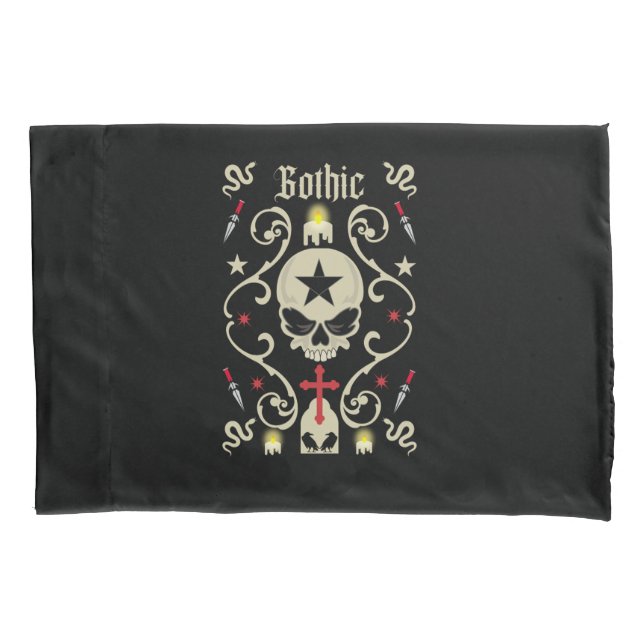 Goth Day 22 May     Pillowcase (Front-Left)