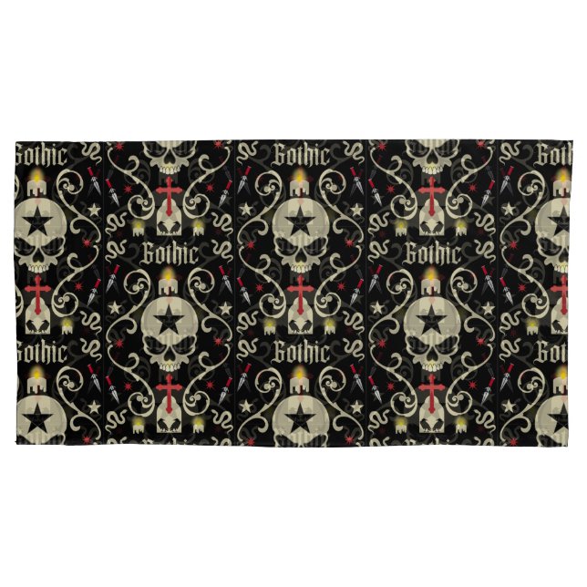 Goth Day 22 May    Pillowcase (Front-Left)