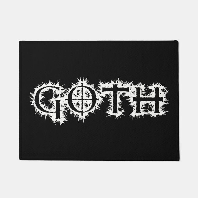 Goth Doormat (Front)