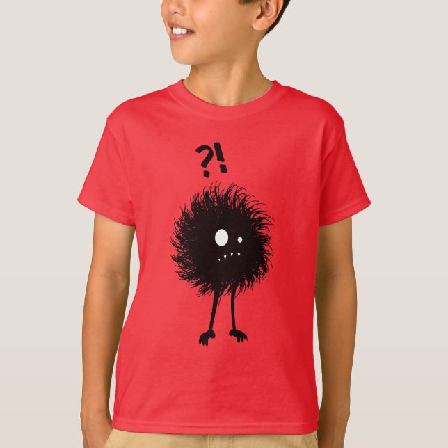 Goth Evil Flower Bug Creepy Cool T-Shirt (Front)