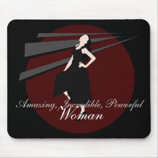 Goth Fashiongirl Mouse Pad