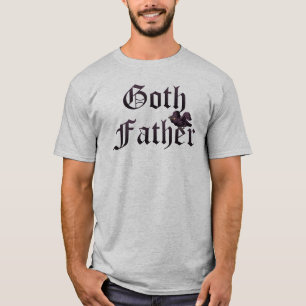 Goth Father with Raven T-Shirt