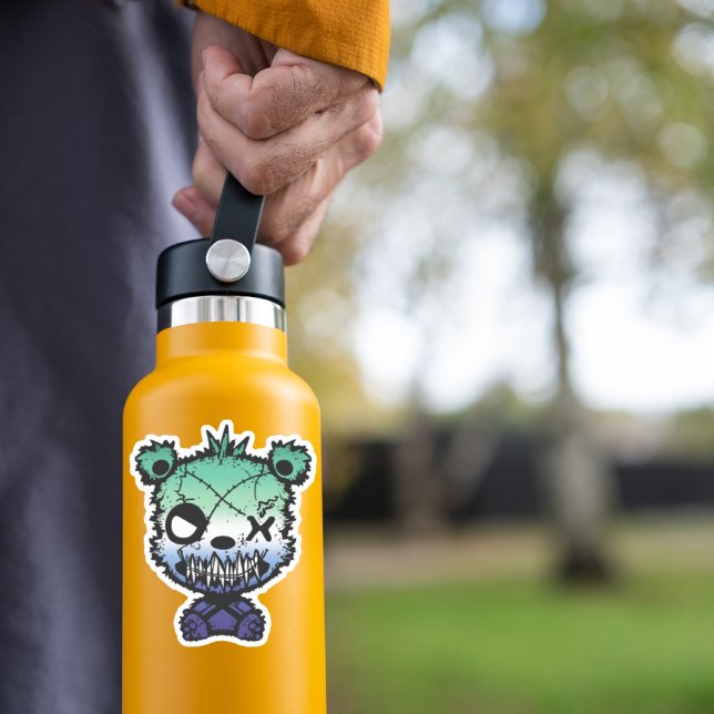 Goth Gay MLM Pride Flag Coloured Bear (Creator Uploaded)