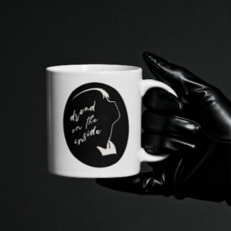 Goth Girl Aesthetic Dread Inside Dead Ghost Girl Mug