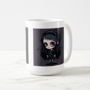 Goth Girl Classic Mug, 15 oz  Coffee Mug