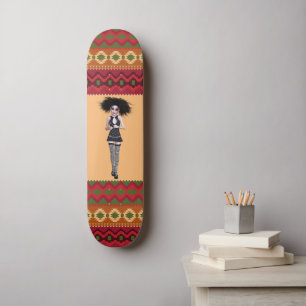 GOTH GIRL FUNKY SKATEBOARD FOR HER