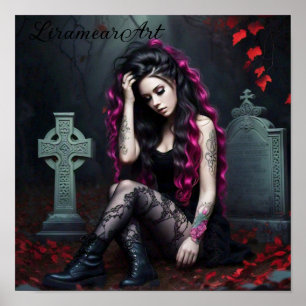 Goth Girl  Poster