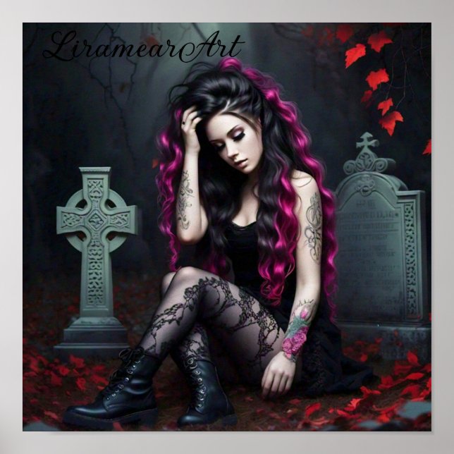 Goth Girl  Poster (Front)