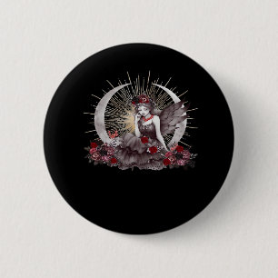Goth Girl Whimsigoth Classic 6 Cm Round Badge