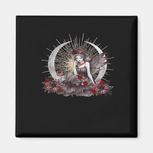 Goth Girl Whimsigoth Classic Magnet
