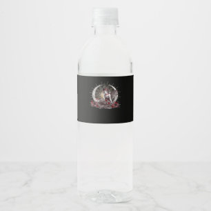 Goth Girl Whimsigoth Classic Water Bottle Label