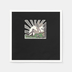 Goth Girl Whimsigoth Fairy Oversized Napkin