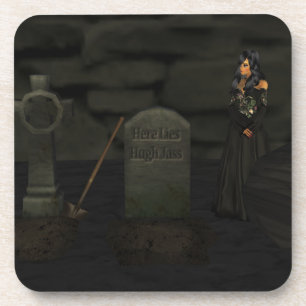 Goth Graveyard Coasters