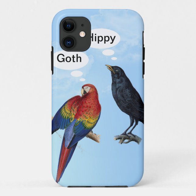Goth Hippy Funny iphone 5 cases (Back)