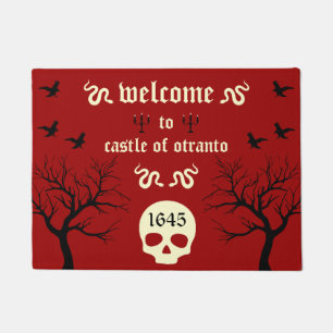 Goth Home Decor Front Doormat