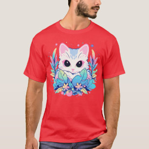 Goth Kawaii Cat Gifts Girls Womens Cat 1 T-Shirt