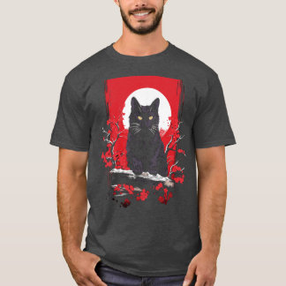 Goth Kawaii Cat Gifts Men Girls Womens Cat 2 T-Shirt