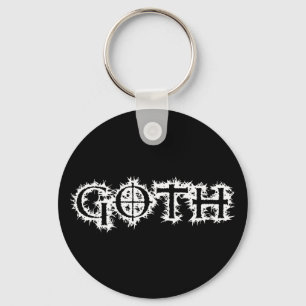 Goth Key Ring