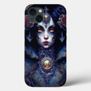 Goth Lady Gothic Fantasy Art iPhone 13 Case