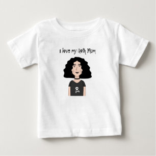 Goth Mum Baby T-Shirt