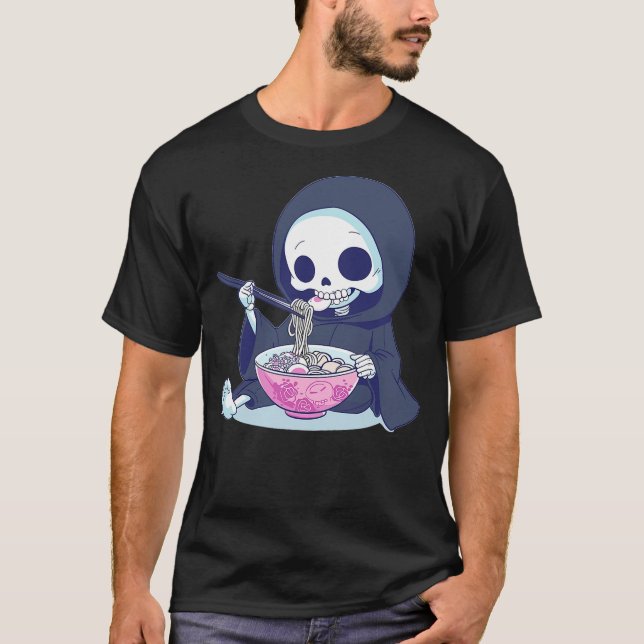 Goth Pastel Cute Creepy Kawaii Teddy Bear Voodoo D T-Shirt (Front)