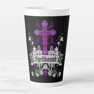 Goth Post Punk Fashion Latte Mug
