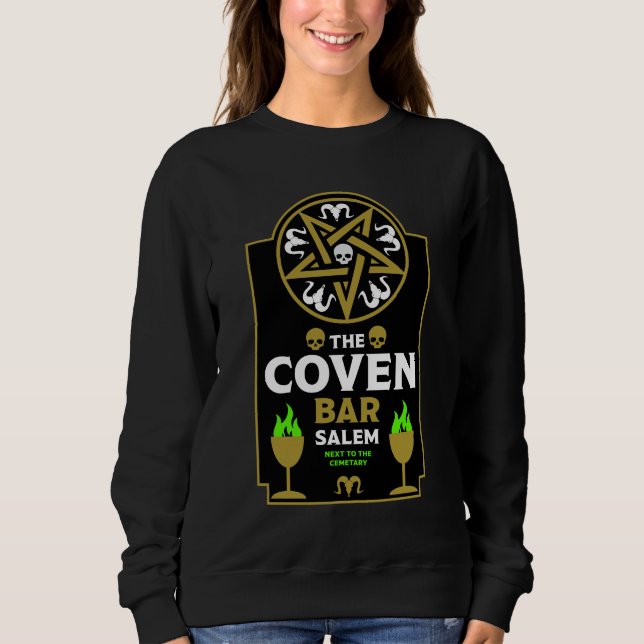 Goth Post Punk Halloween Sweatshirt (Front)