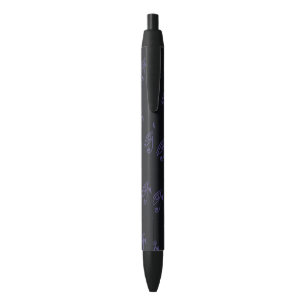 GOTH PRIDE FLAG BLUE INK PEN