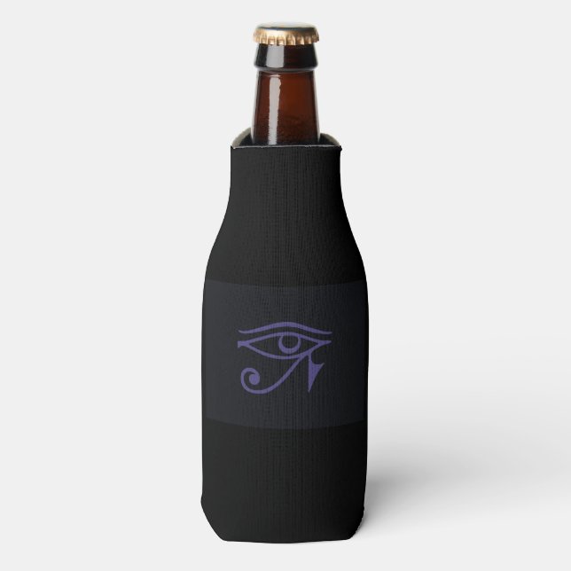 GOTH PRIDE FLAG BOTTLE COOLER (Bottle Front)