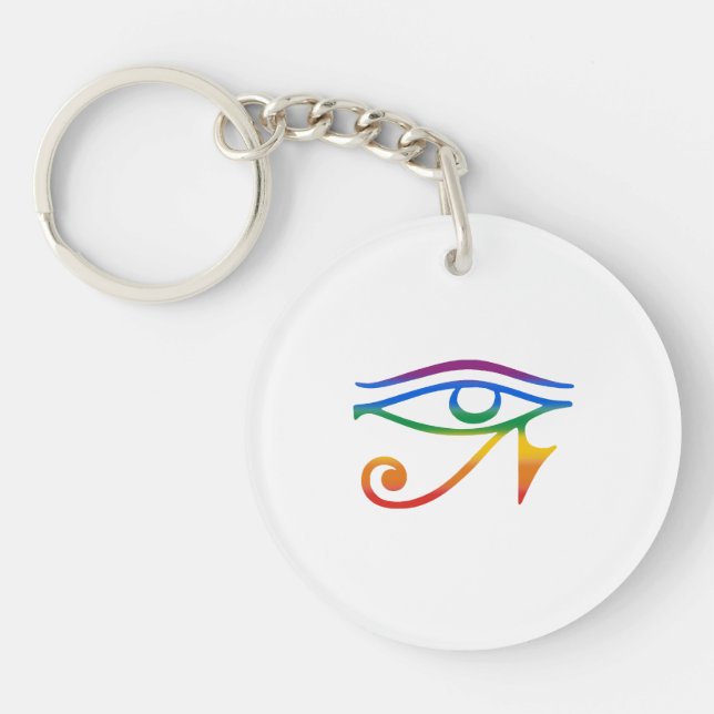 Goth Pride Key Ring (Front)