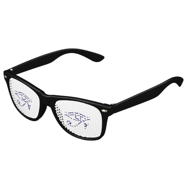 Goth Pride Kids Sunglasses (Angled)